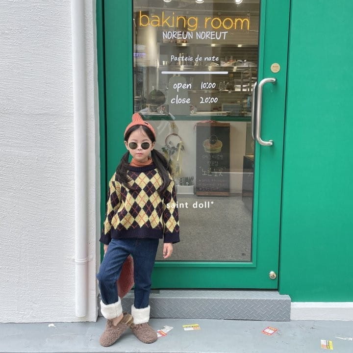 SAINT DOLL - Korean Children Fashion - #Kfashion4kids - Fleece Roll-up Pants - 3