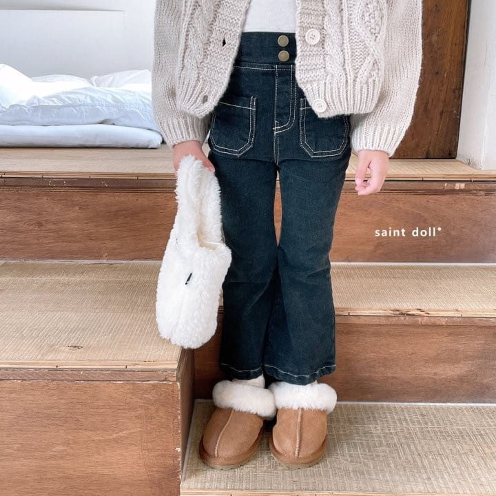 SAINT DOLL - Korean Children Fashion - #Kfashion4kids - Two Button Pants - 5