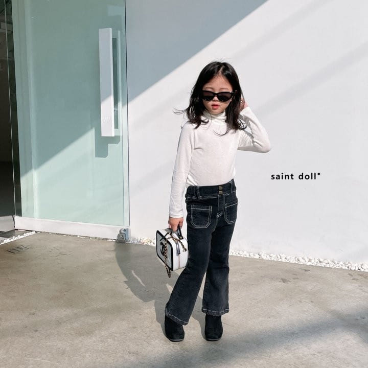 SAINT DOLL - Korean Children Fashion - #Kfashion4kids - Two Button Pants - 8