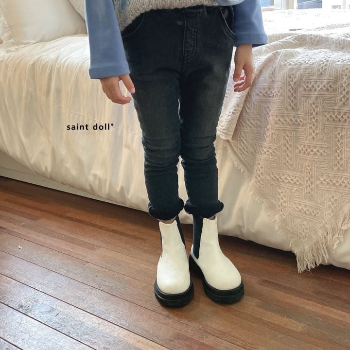 SAINT DOLL - Korean Children Fashion - #Kfashion4kids - Bonding Skinny Pants - 4