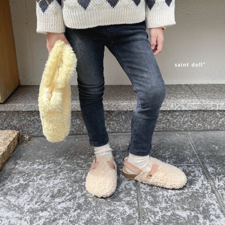 SAINT DOLL - Korean Children Fashion - #Kfashion4kids - Bonding Skinny Pants - 6