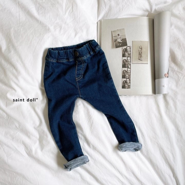 SAINT DOLL - Korean Children Fashion - #Kfashion4kids - Denim Jean Leggings - 10