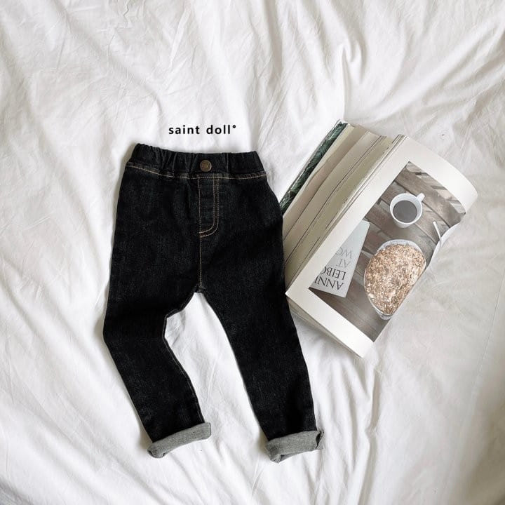 SAINT DOLL - Korean Children Fashion - #Kfashion4kids - Denim Jean Leggings - 12