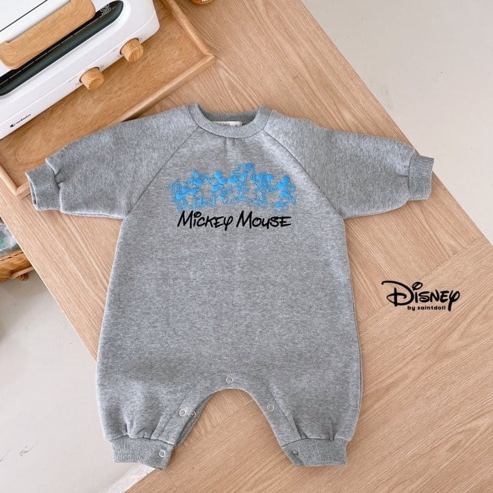 SAINT DOLL - Korean Children Fashion - #Kfashion4kids - Balpo Mickey Bodysuit - 12