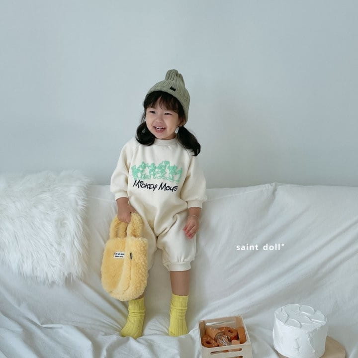 SAINT DOLL - Korean Children Fashion - #Kfashion4kids - Balpo Mickey Bodysuit - 3