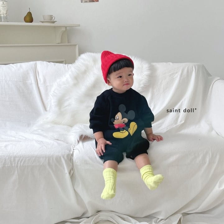 SAINT DOLL - Korean Children Fashion - #Kfashion4kids - Walk Mickey Bodysuit - 3