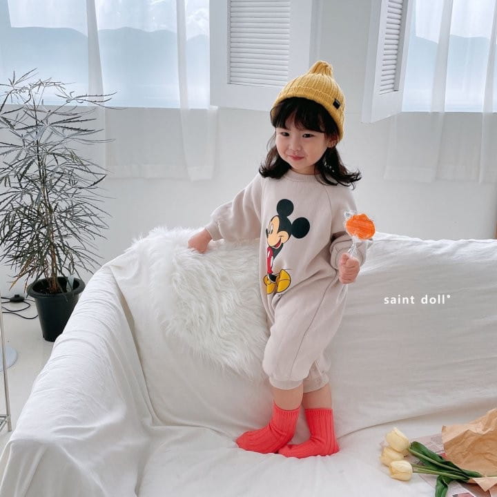 SAINT DOLL - Korean Children Fashion - #Kfashion4kids - Walk Mickey Bodysuit - 5