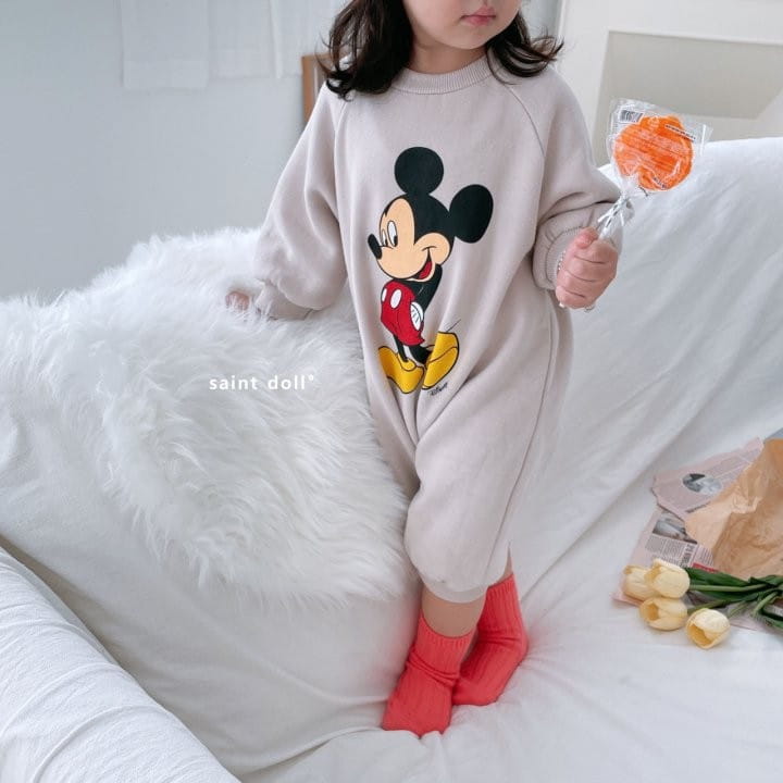 SAINT DOLL - Korean Children Fashion - #Kfashion4kids - Walk Mickey Bodysuit - 6