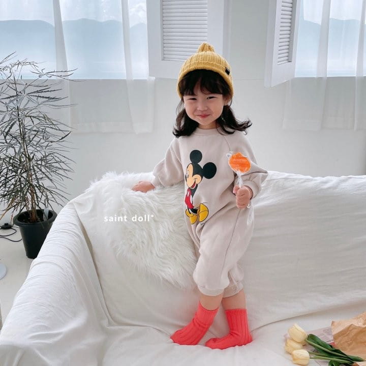 SAINT DOLL - Korean Children Fashion - #Kfashion4kids - Walk Mickey Bodysuit - 7