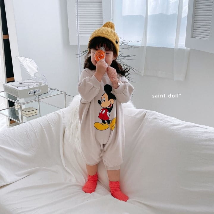 SAINT DOLL - Korean Children Fashion - #Kfashion4kids - Walk Mickey Bodysuit - 8