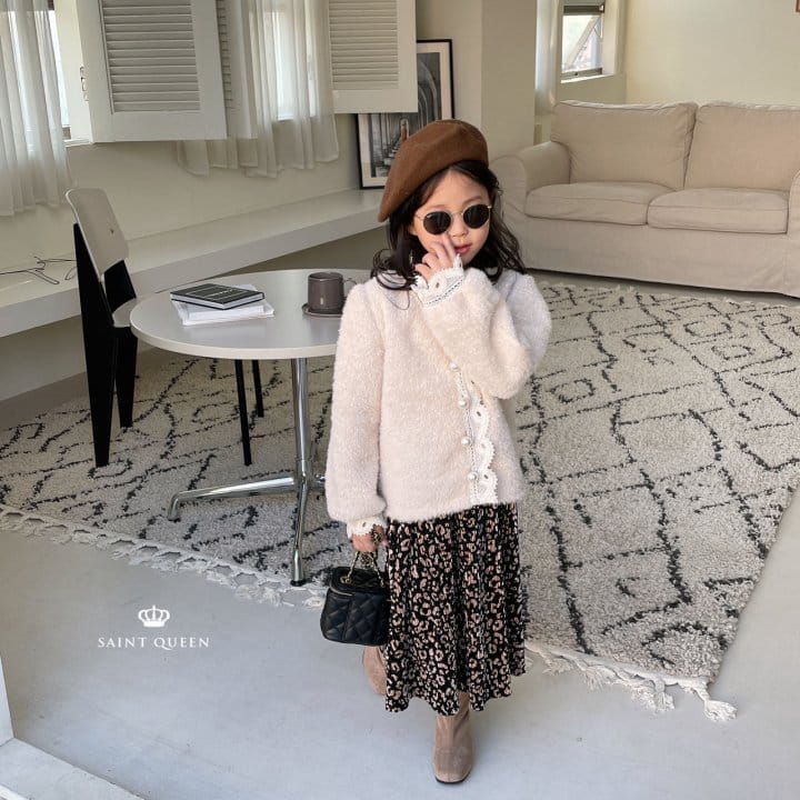 SAINT QUEEN - Korean Children Fashion - #Kfashion4kids - Leopard Skirt - 4