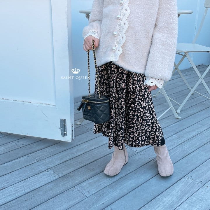 SAINT QUEEN - Korean Children Fashion - #Kfashion4kids - Leopard Skirt - 8