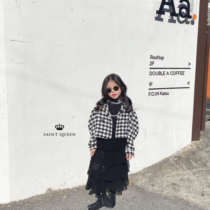 SAINT QUEEN - Korean Children Fashion - #Kfashion4kids - Lace Skirt - 10