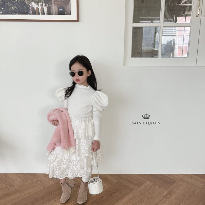 SAINT QUEEN - Korean Children Fashion - #Kfashion4kids - Lace Skirt - 6