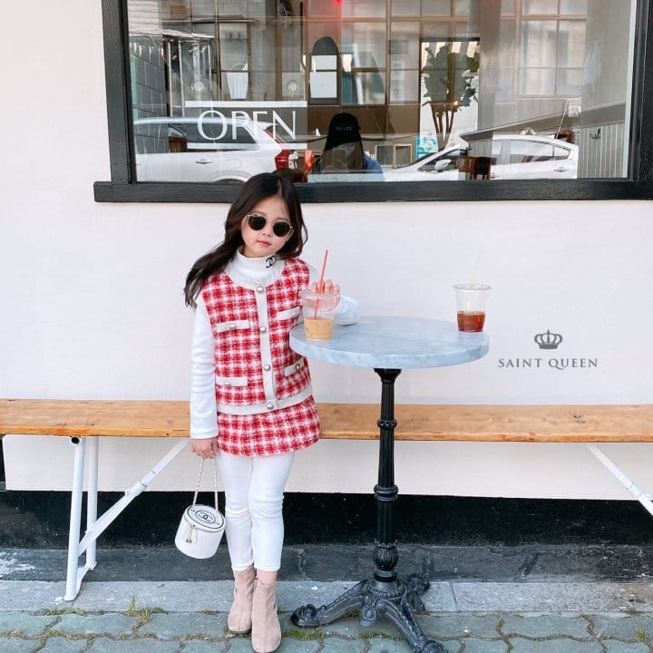 SAINT QUEEN - Korean Children Fashion - #Kfashion4kids - Twid Skirt Leggings - 10