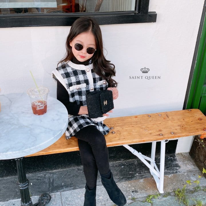 SAINT QUEEN - Korean Children Fashion - #Kfashion4kids - Twid Skirt Leggings - 12