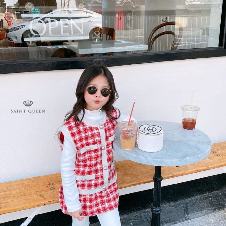 SAINT QUEEN - Korean Children Fashion - #Kfashion4kids - Twid Skirt Leggings - 9