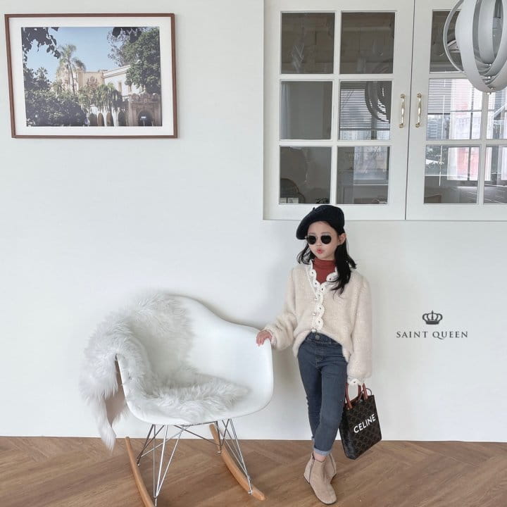SAINT QUEEN - Korean Children Fashion - #Kfashion4kids - Jewel Skinny Pants - 10