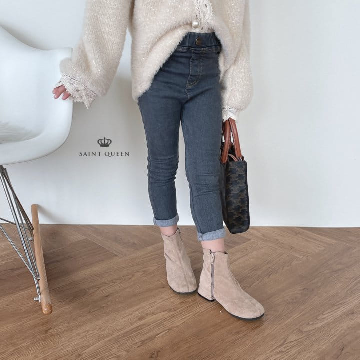 SAINT QUEEN - Korean Children Fashion - #Kfashion4kids - Jewel Skinny Pants - 11