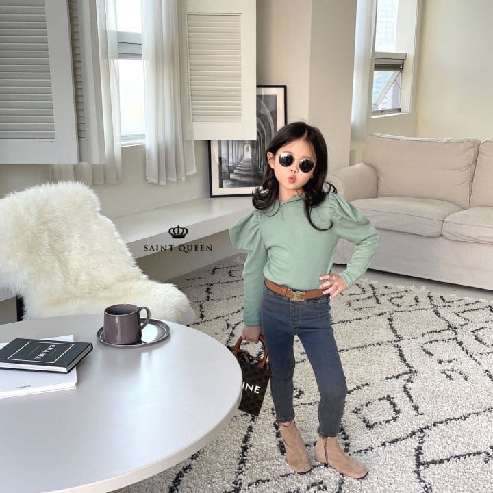 SAINT QUEEN - Korean Children Fashion - #Kfashion4kids - Jewel Skinny Pants - 3