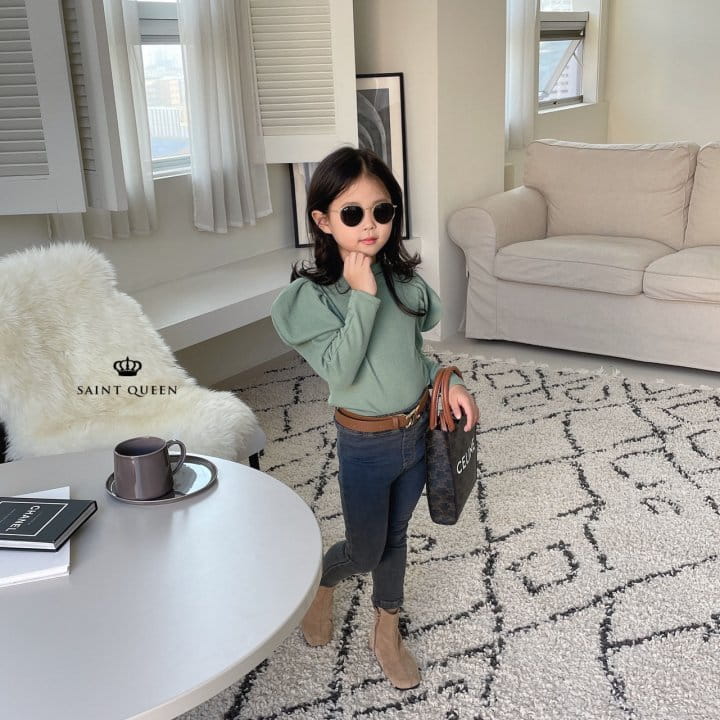 SAINT QUEEN - Korean Children Fashion - #Kfashion4kids - Jewel Skinny Pants - 7