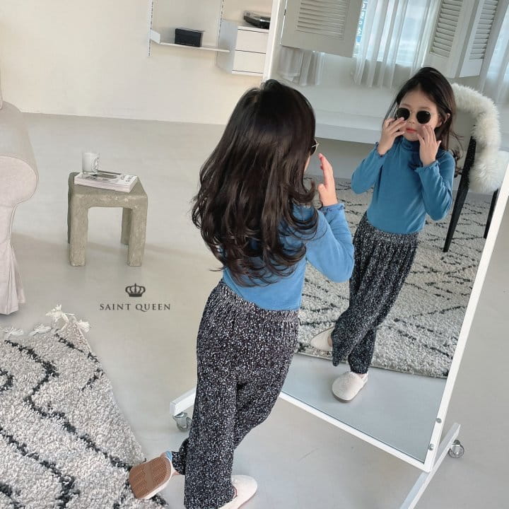 SAINT QUEEN - Korean Children Fashion - #Kfashion4kids - Flower Pants - 7