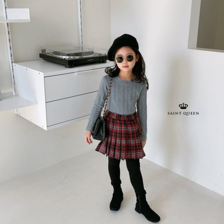 SAINT QUEEN - Korean Children Fashion - #Kfashion4kids - Twist Round Tee - 10