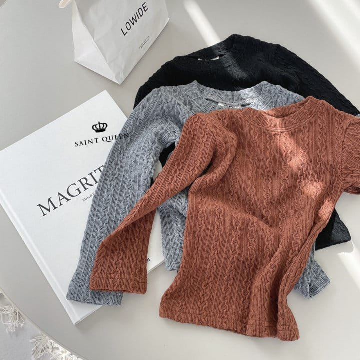 SAINT QUEEN - Korean Children Fashion - #Kfashion4kids - Twist Round Tee - 4