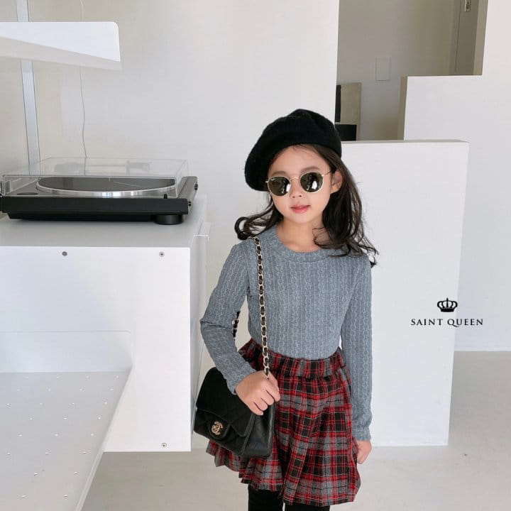SAINT QUEEN - Korean Children Fashion - #Kfashion4kids - Twist Round Tee - 5