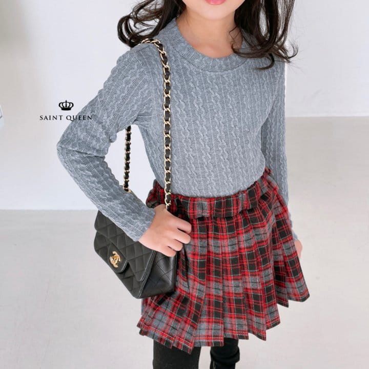 SAINT QUEEN - Korean Children Fashion - #Kfashion4kids - Twist Round Tee - 7