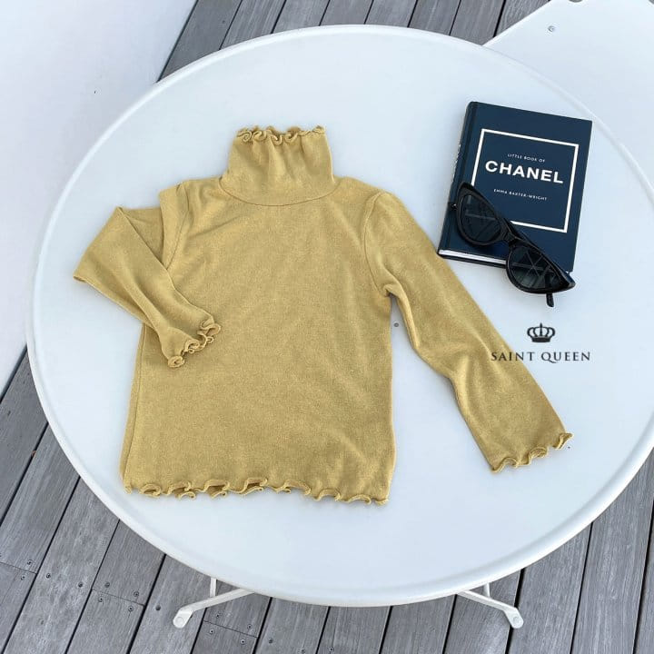 SAINT QUEEN - Korean Children Fashion - #Kfashion4kids - Color Paper Turtleneck Tee - 2