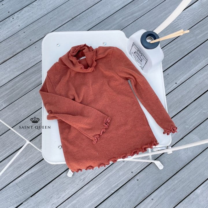 SAINT QUEEN - Korean Children Fashion - #Kfashion4kids - Color Paper Turtleneck Tee - 3