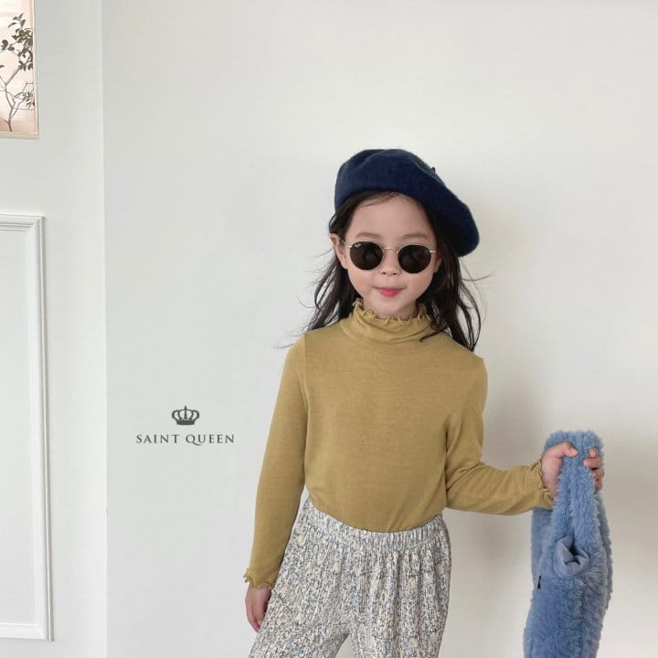SAINT QUEEN - Korean Children Fashion - #Kfashion4kids - Color Paper Turtleneck Tee - 5