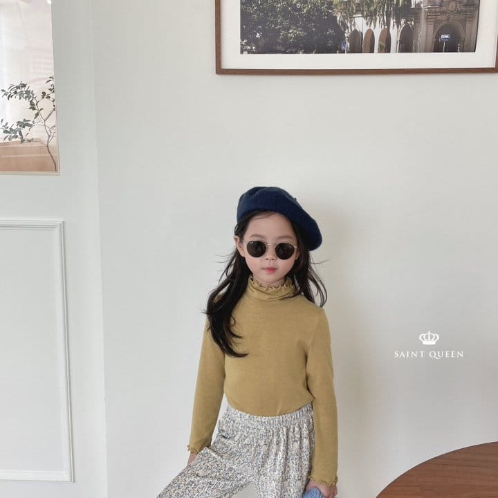SAINT QUEEN - Korean Children Fashion - #Kfashion4kids - Color Paper Turtleneck Tee - 8