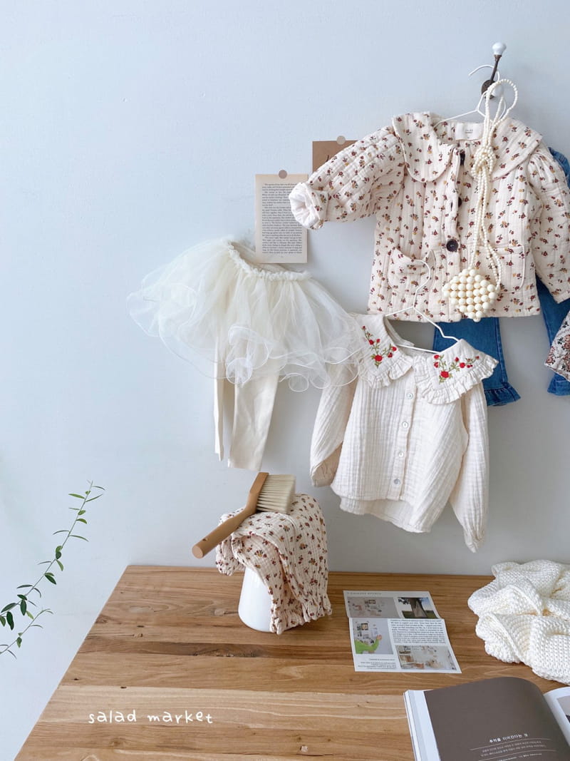 SALAD MARKET - Korean Children Fashion - #Kfashion4kids - Darling Tutu Skirt Leggings - 8