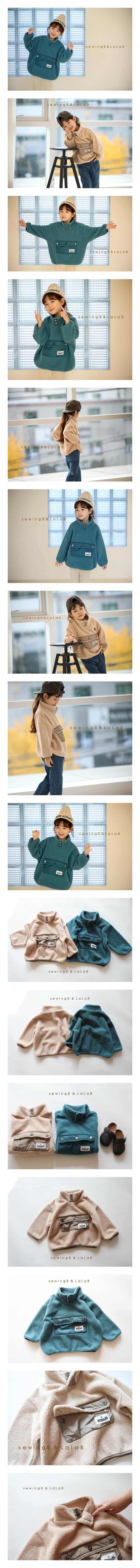 SEWING-B - Korean Children Fashion - #Kfashion4kids - Fleece Anorak