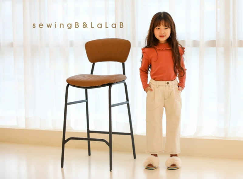 SEWING-B - Korean Children Fashion - #Kfashion4kids - Frill Turtleneck Tee - 6