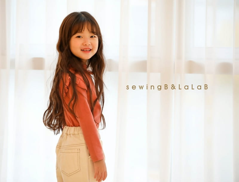 SEWING-B - Korean Children Fashion - #Kfashion4kids - Frill Turtleneck Tee - 7