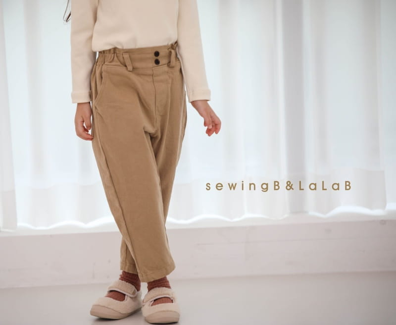 SEWING-B - Korean Children Fashion - #Kfashion4kids - Shirring Span Pants - 2