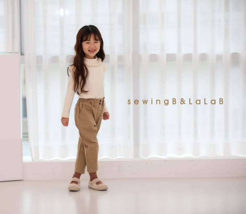 SEWING-B - Korean Children Fashion - #Kfashion4kids - Shirring Span Pants - 4