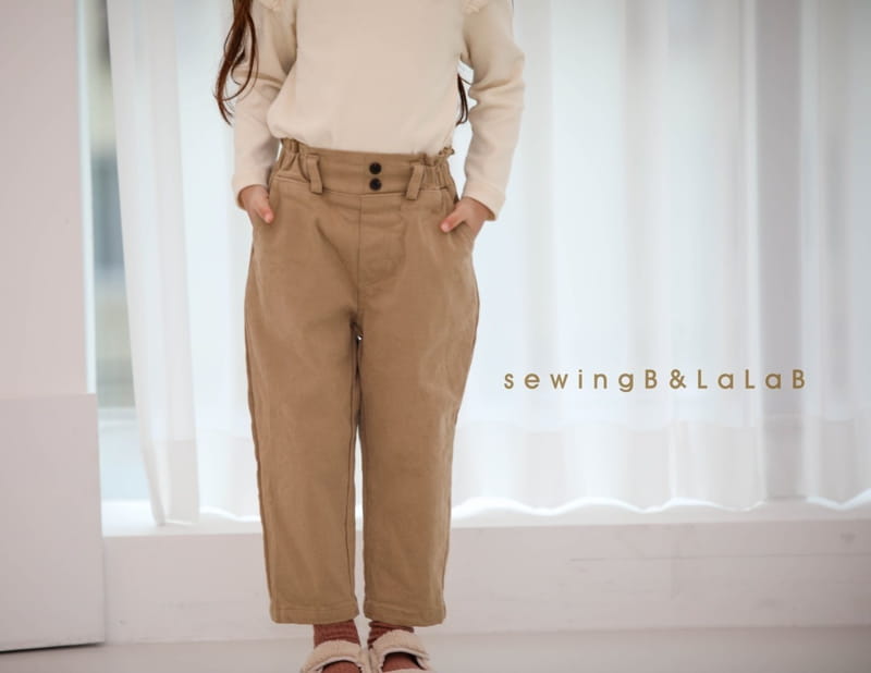 SEWING-B - Korean Children Fashion - #Kfashion4kids - Shirring Span Pants - 5