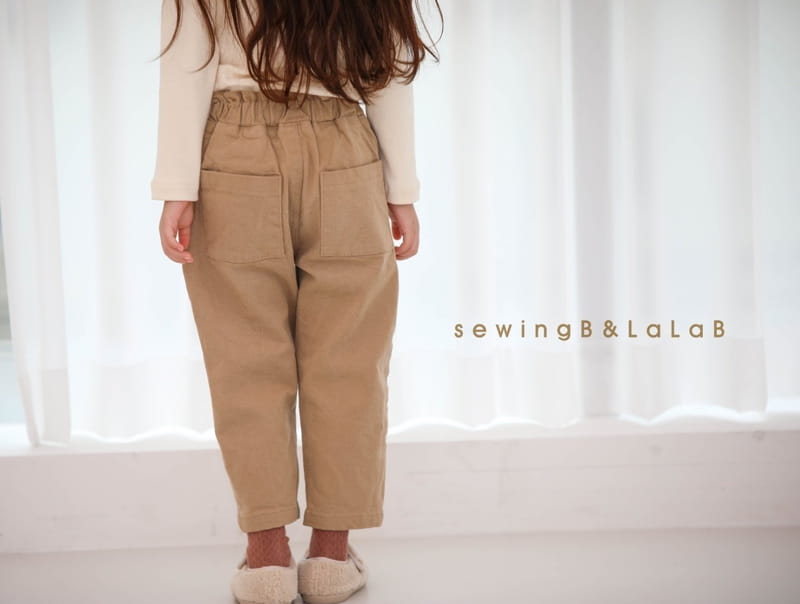 SEWING-B - Korean Children Fashion - #Kfashion4kids - Shirring Span Pants - 6
