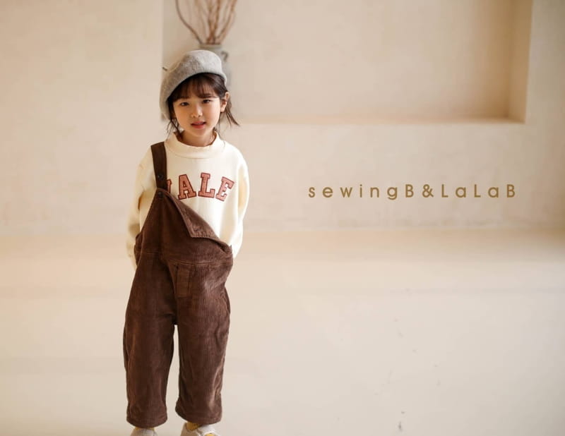 SEWING-B - Korean Children Fashion - #Kfashion4kids - Rib Dungarees Pants