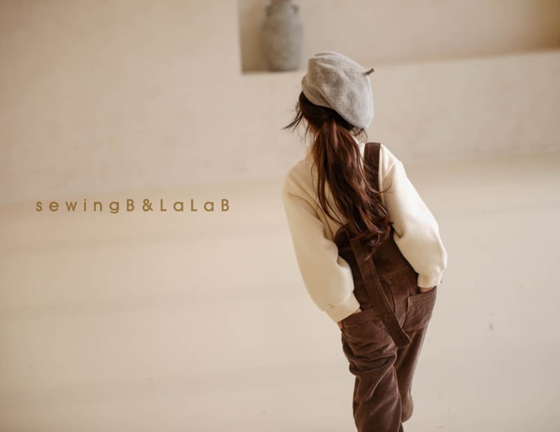 SEWING-B - Korean Children Fashion - #Kfashion4kids - Rib Dungarees Pants - 2