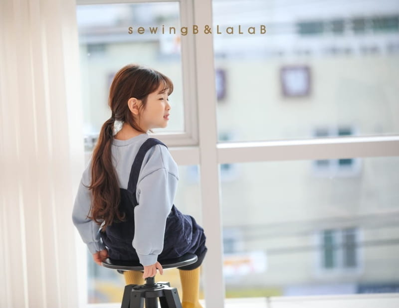 SEWING-B - Korean Children Fashion - #Kfashion4kids - Rib Dungarees Pants - 8