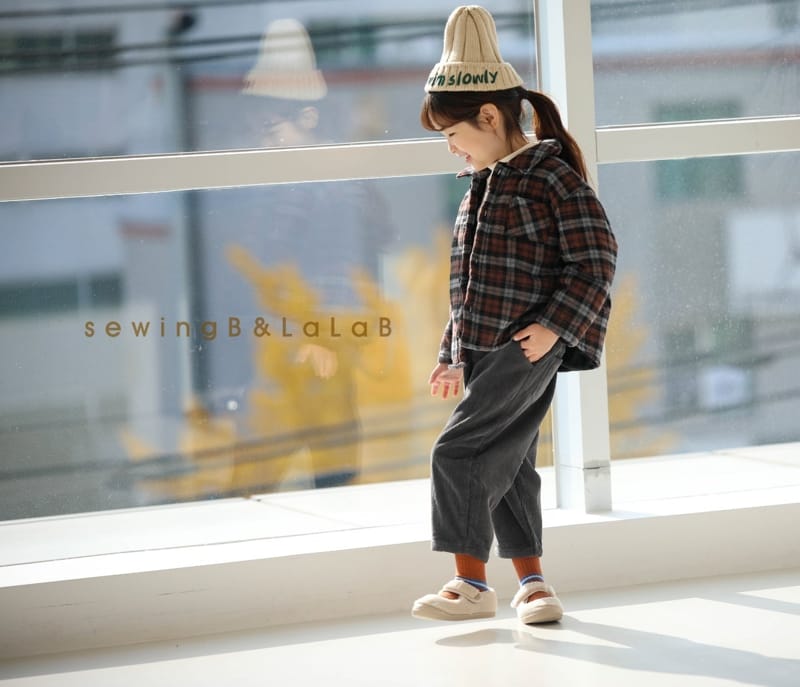 SEWING-B - Korean Children Fashion - #Kfashion4kids - Rib Baggy Pants - 11