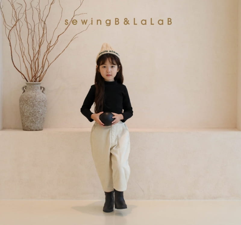 SEWING-B - Korean Children Fashion - #Kfashion4kids - Rib Baggy Pants - 2