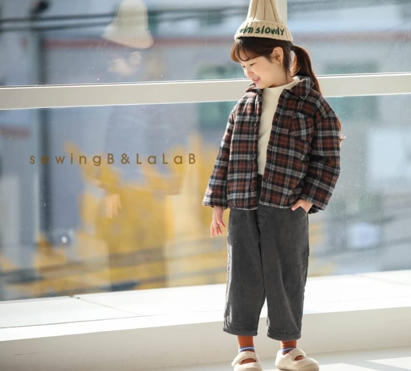 SEWING-B - Korean Children Fashion - #Kfashion4kids - Rib Baggy Pants - 8