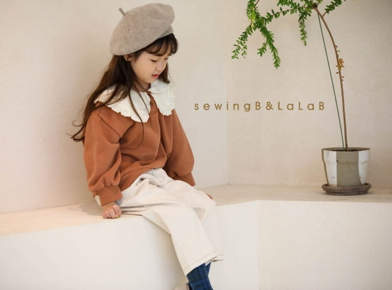 SEWING-B - Korean Children Fashion - #Kfashion4kids - Embroidery Shirring Blouse