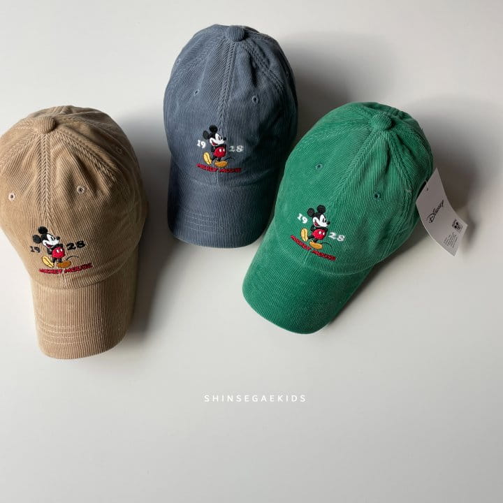SHINSEAGE KIDS - Korean Children Fashion - #Kfashion4kids - Rib Mickey Cap - 4